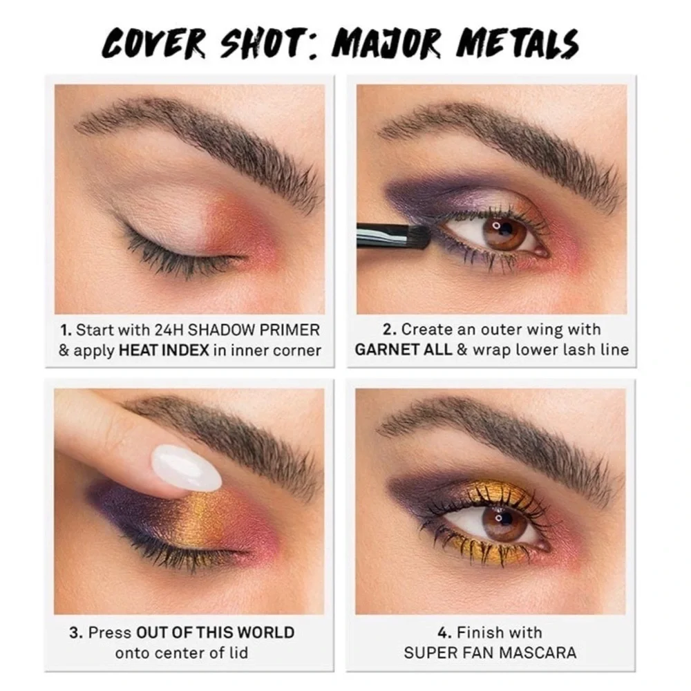🆕 SMASHBOX COVER SHOT EYE PALETTE - MAJOR METALS